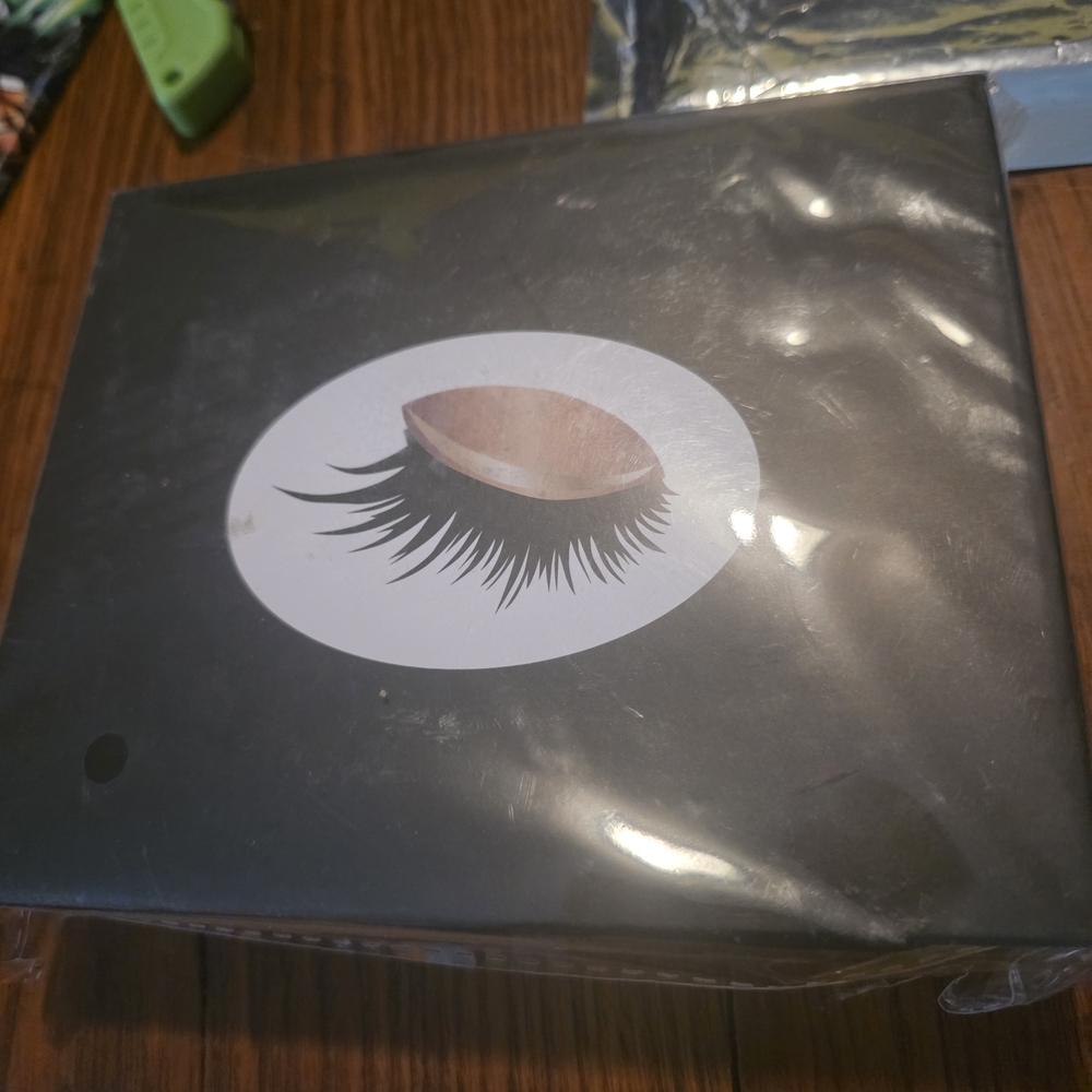 Premium Black Eyelash Storage Case for Strip Lashes